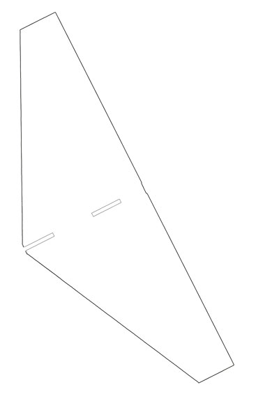 Tailplane cut out